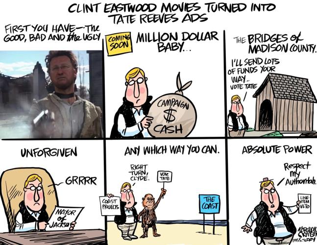 MARSHALL RAMSEY: Clint Eastwood movies in Tate Reeves ads