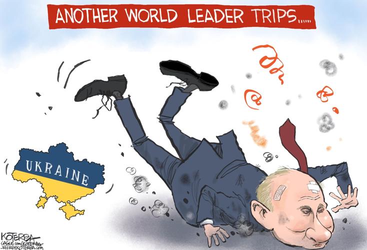JEFF KOTERBA: Putin Also Trips