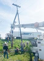 Semi-truck crash on I-22 in New Albany brought one injury, brief power outage