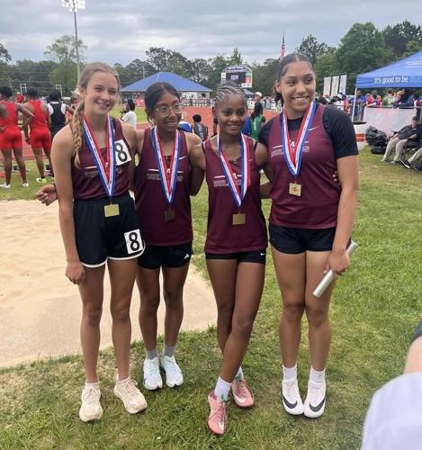 New Albany Girls 4A 4x400 Relay State Champions