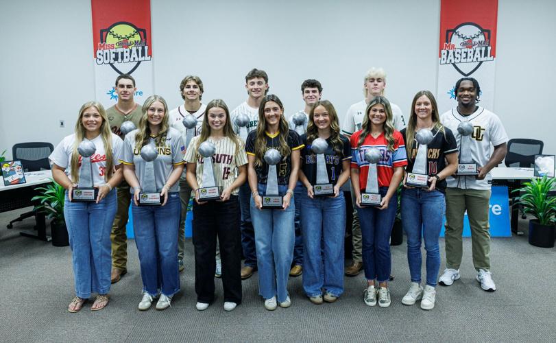 Miss Softball, Mr. Baseball Award Recipients
